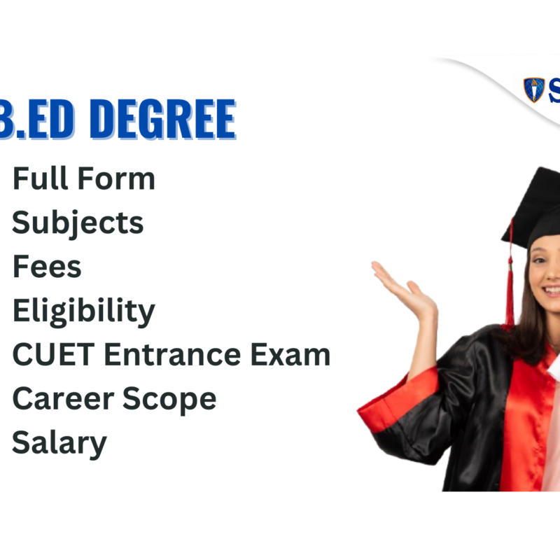 B.Ed Degree Full Form, Admission 2025, Fees, Scholarship, Subjects & Syllabus, Top Colleges, Eligibility, CUET Entrance Exam, Career Scope, and Salary