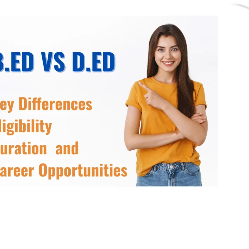 B.Ed vs D.Ed