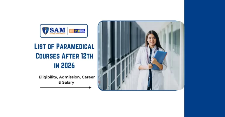 List of Paramedical Courses After 12th in 2026 Eligibility, Admission, Career & Salary