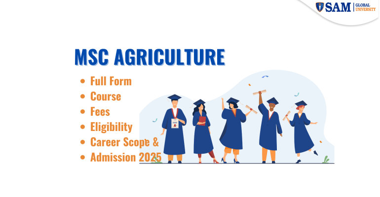 MSc Agriculture