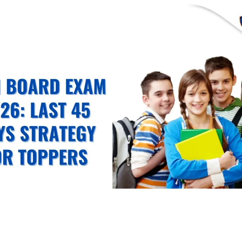 12th Board Exam 2026 Last 45 Days Strategy for Toppers