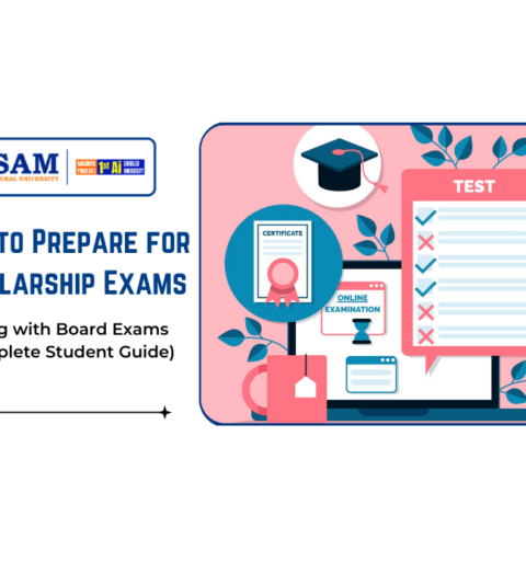 How to Prepare for Scholarship Exams Along with Board Exams (Complete Student Guide)