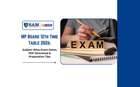 MP Board 12th Time Table 2026