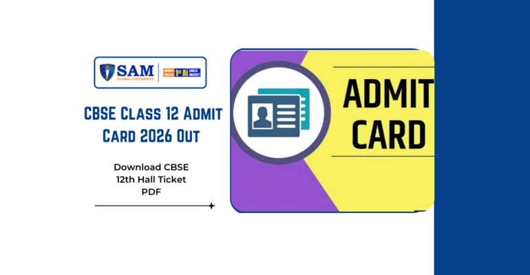 CBSE Class 12 Admit Card 2026 Out