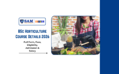 BSc Horticulture Course Details 2026