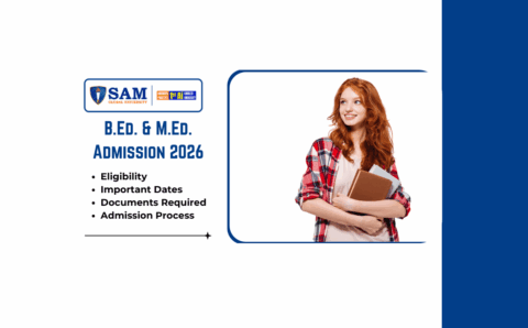 B.Ed. & M.Ed. Admission 2026 (3rd Round) Eligibility, Important Dates, Documents Required & Admission Process