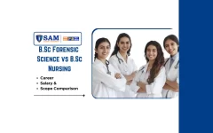 B.Sc Forensic Science vs B.Sc Nursing Career, Salary & Scope Comparison (2026 Guide)