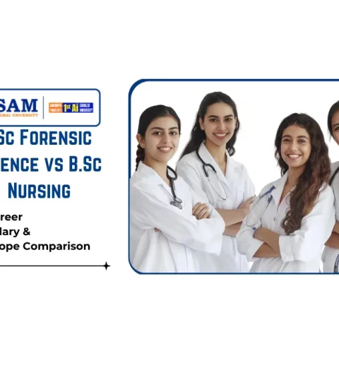B.Sc Forensic Science vs B.Sc Nursing Career, Salary & Scope Comparison (2026 Guide)