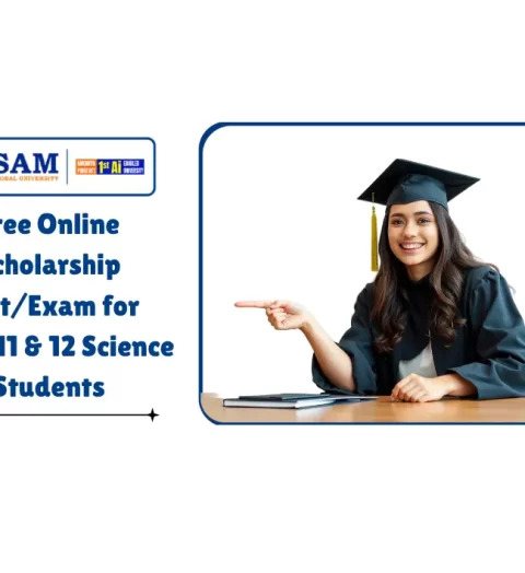 Free Online Scholarship TestExam for Class 11 & 12 Science Students