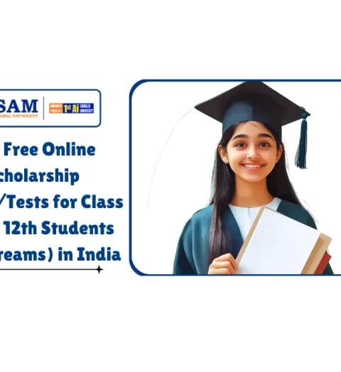 Top 10 Best Free Online Scholarship ExamsTests for Class 11th & 12th Students (All Streams) in India
