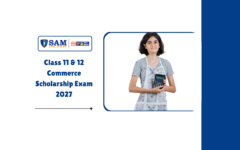 Class 11 & 12 Commerce Scholarship Exam 2027