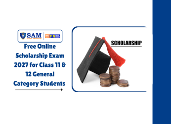 Free Online Scholarship Exam 2027 for Class 11 & 12 General Category Students