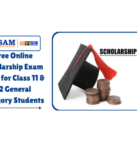 Free Online Scholarship Exam 2027 for Class 11 & 12 General Category Students